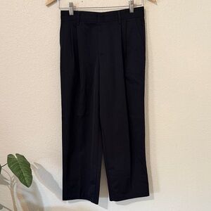 Arrow Boys Black Dress Pants Pleated Front Size 12 Husky